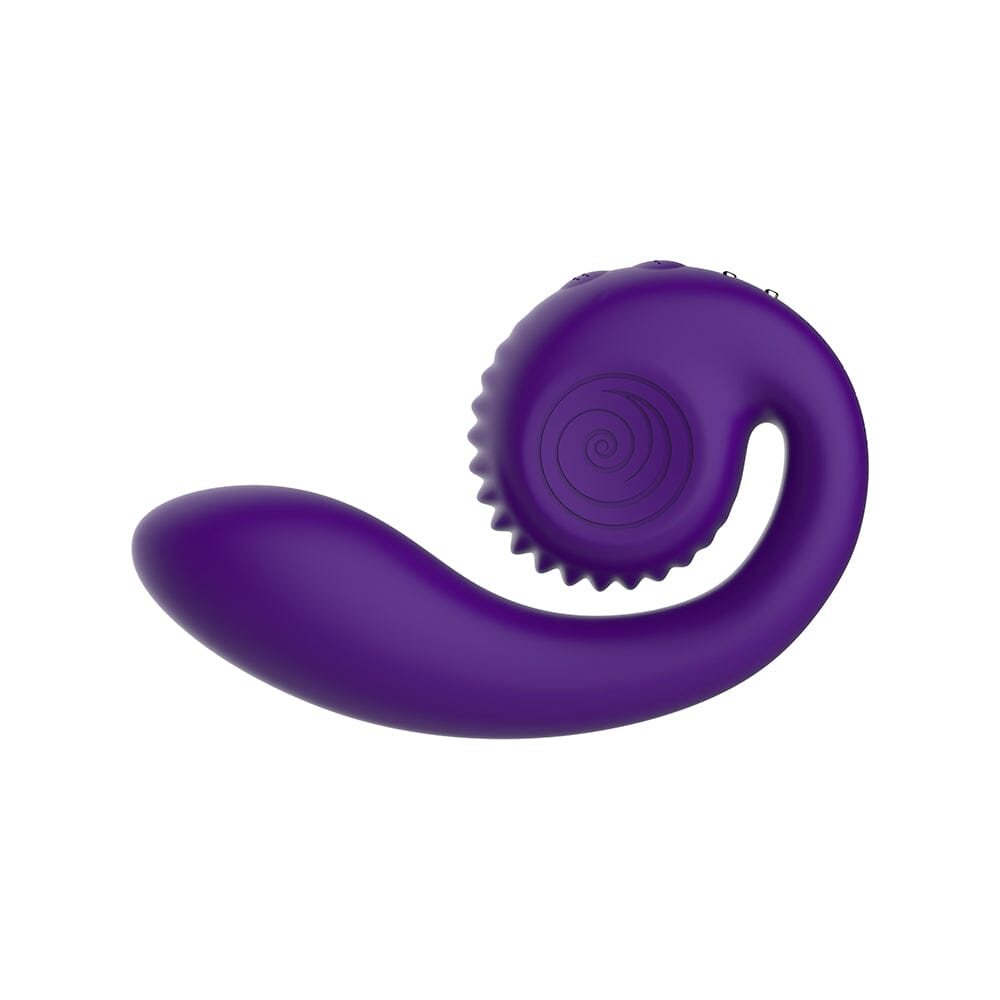 Snail Vibe Gizi Dual Vibrator Vibrator Freedom Purple