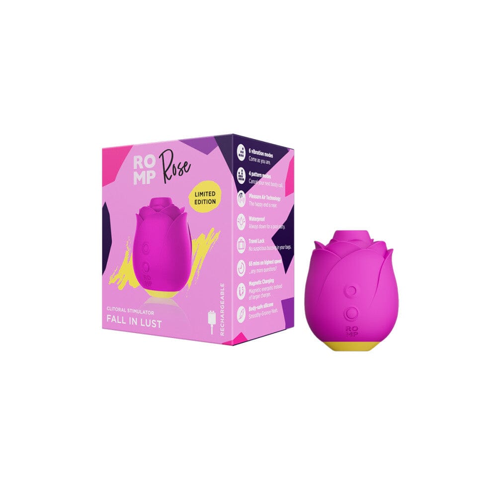 Rose Clitoral Stimulator air pressure toy Romp