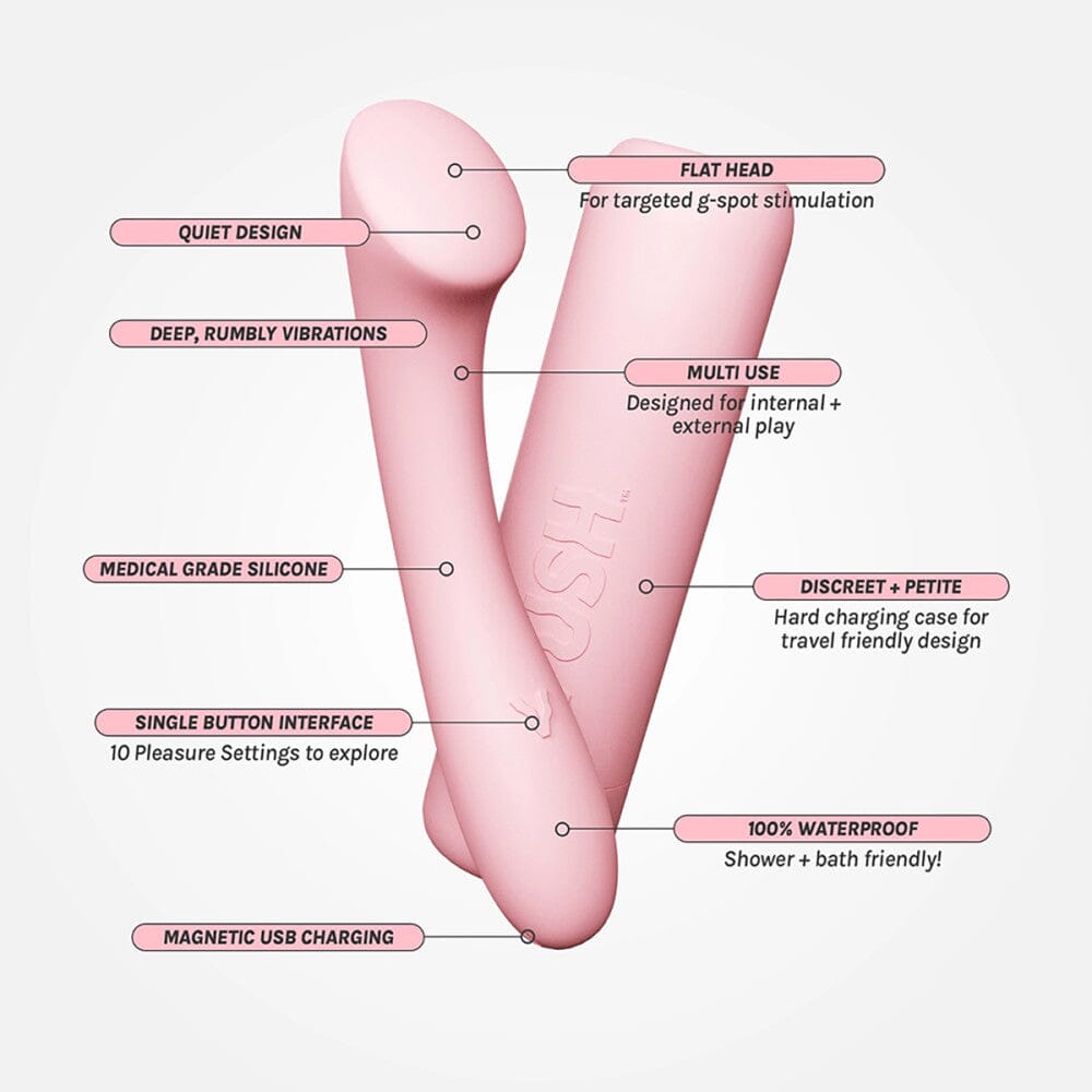 Shine Beginner G-Spot Vibrator Vibrator Vush