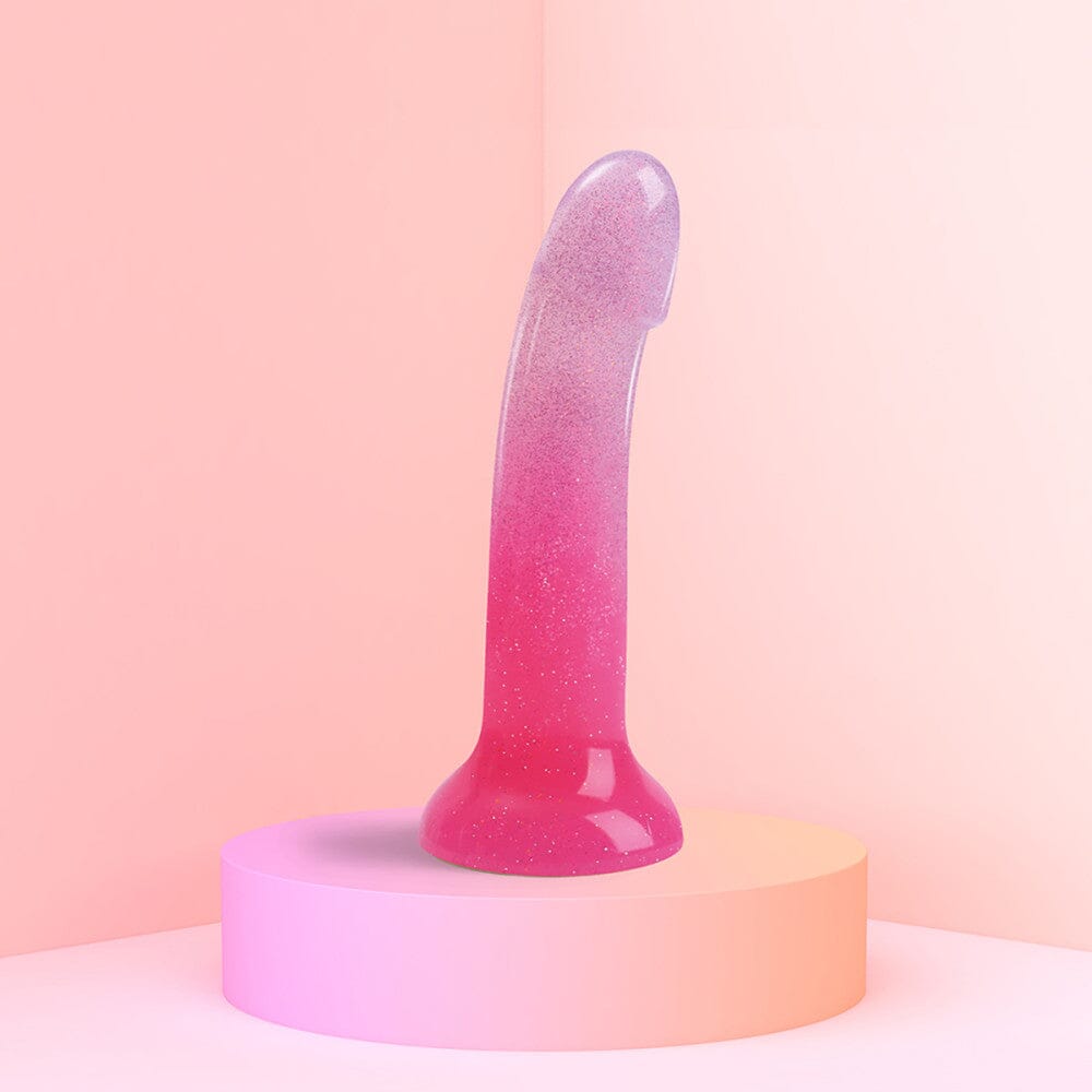 Dildolls Sunrise Glitter Silicone Dildo Dildo Love to Love