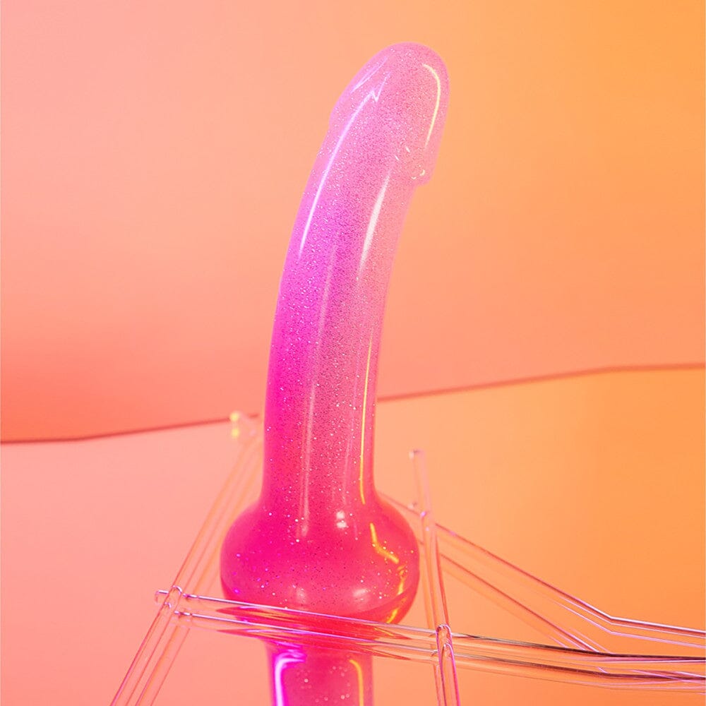 Dildolls Sunrise Glitter Silicone Dildo Dildo Love to Love