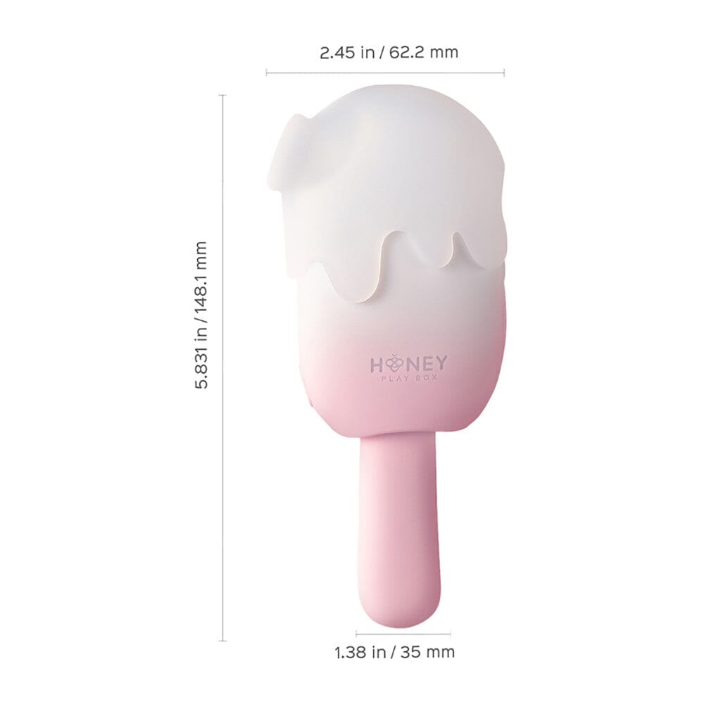 Bite Me Sucking Tapping & Vibrating Stimulator air pressure toy Honey Play Box