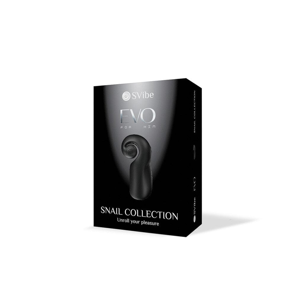 Evo Rechargeable Masturbator Penis Masturbator Snail Vibe