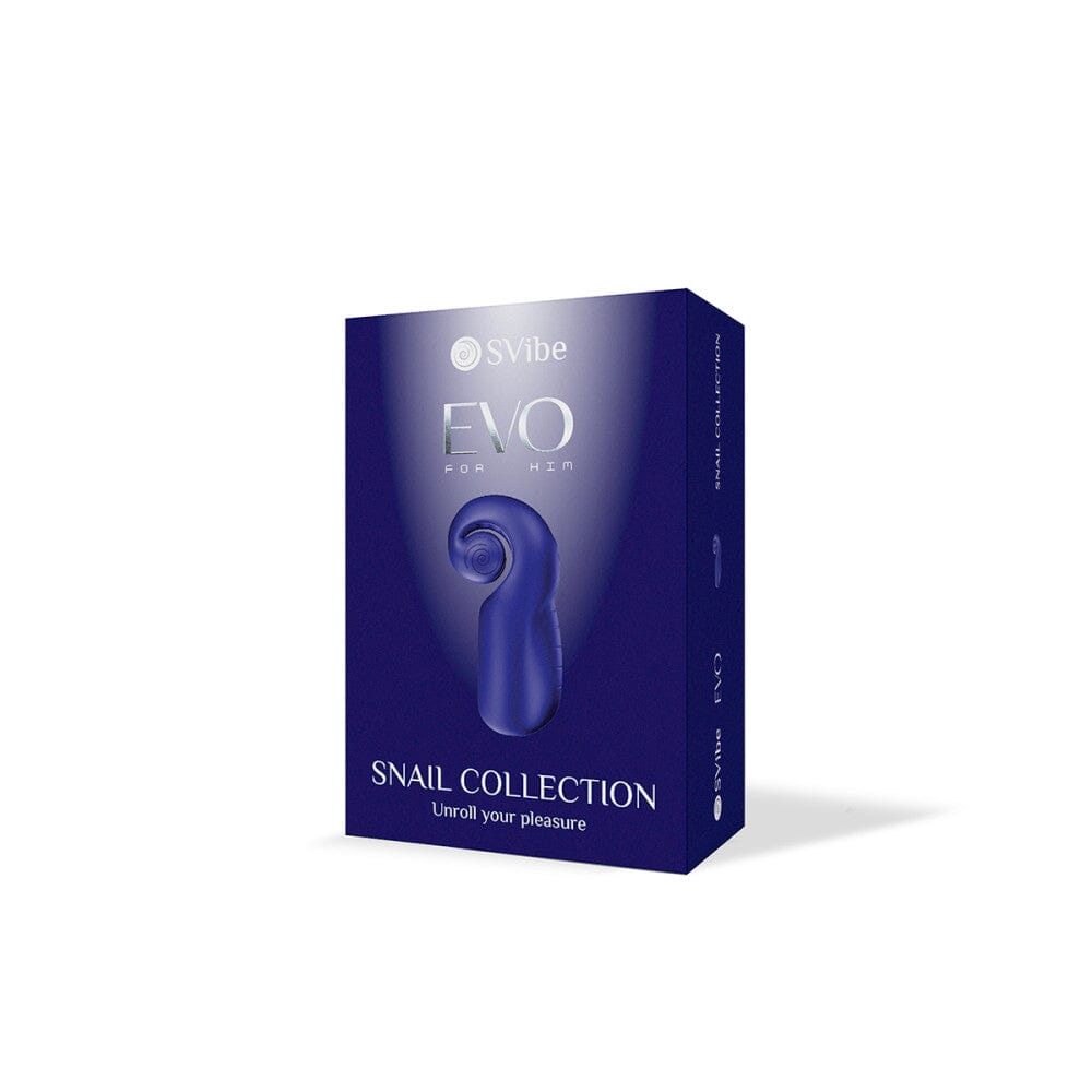 Evo Rechargeable Masturbator Penis Masturbator Snail Vibe