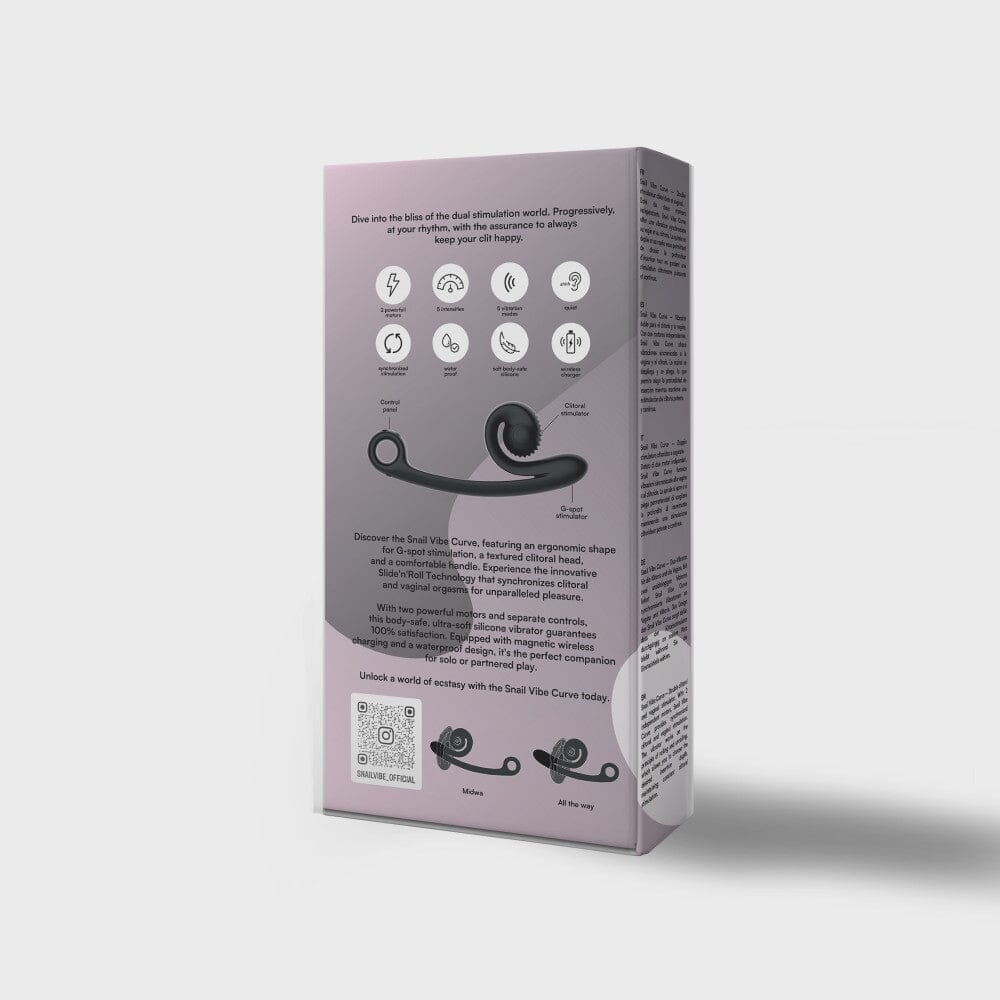 Snail Vibe Curve Sliding Vibrator Vibrator Freedom