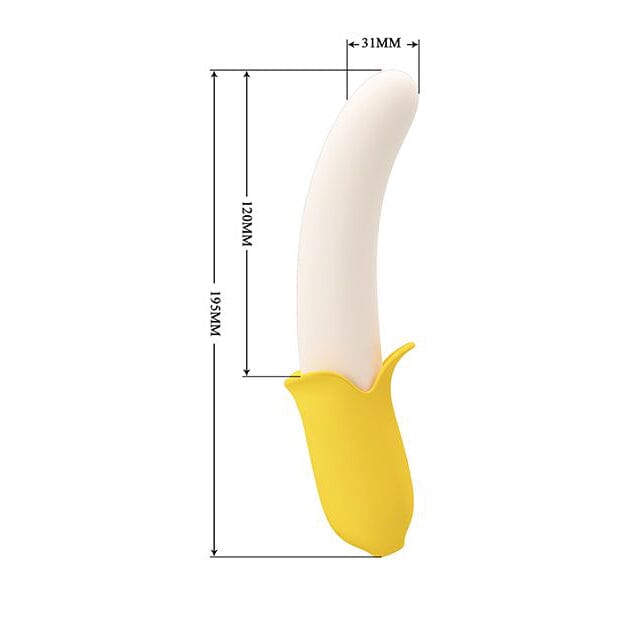 Banana Geek Thrusting Vibrator Vibrator Pretty Love