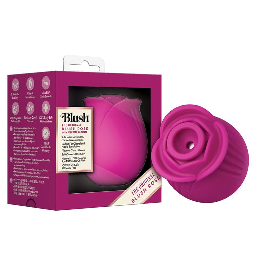 Blush Original Rose Air Pressure Toy Vibrator Blush