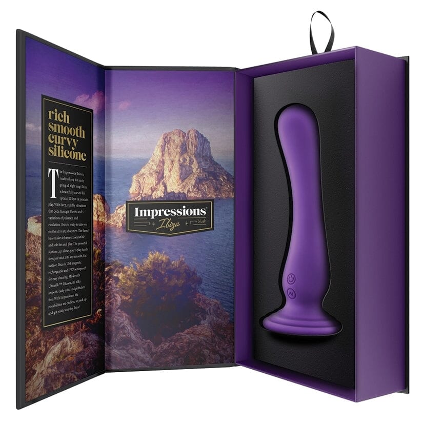 Impressions Ibiza Vibrating Dildo Vibrating Dildo Blush