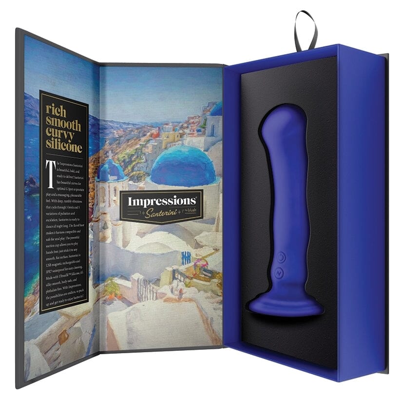 Impressions Santorini Vibrating Dildo Vibrating Dildo Blush
