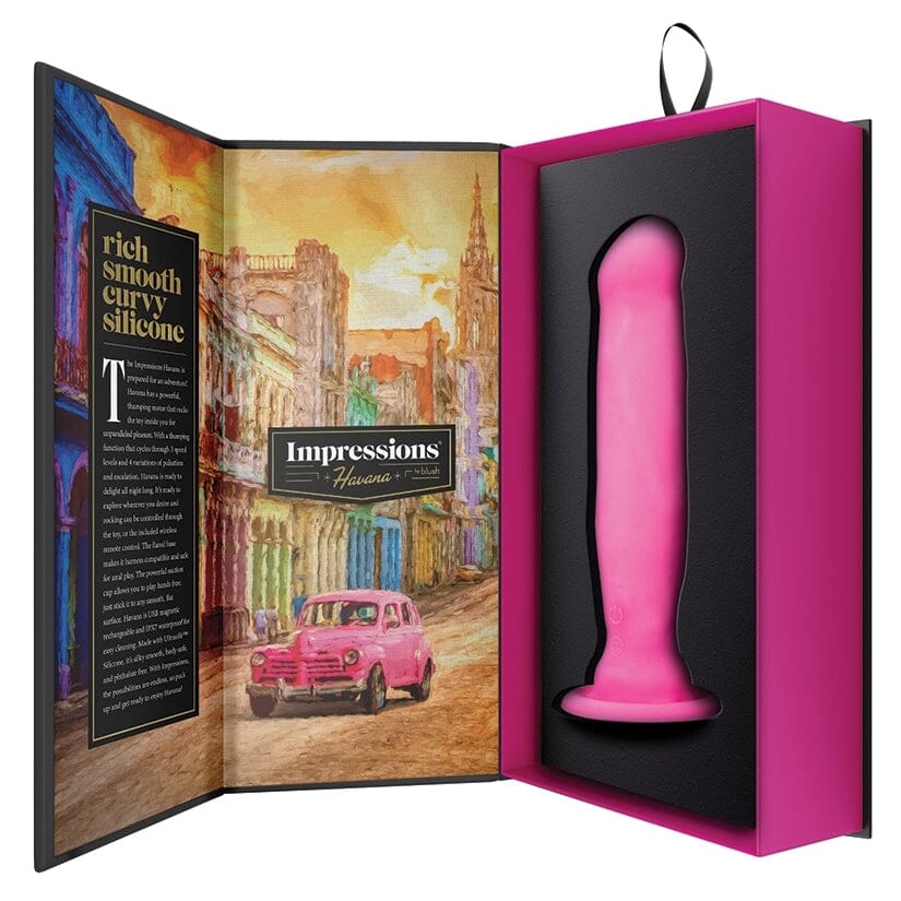 Impressions Havana Vibrating Dildo Vibrating Dildo Blush