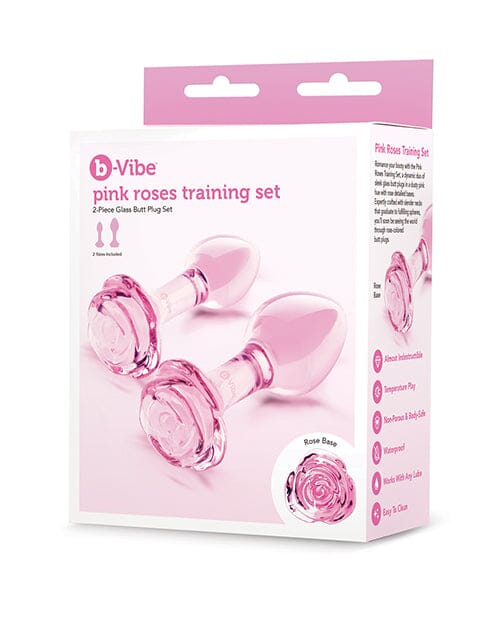 b-Vibe Pink Roses Training Set Anal Kit B-Vibe
