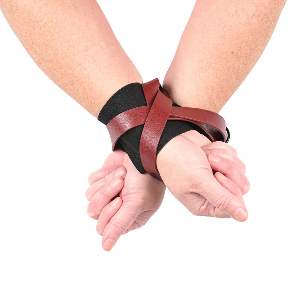 S&M Ex's & Oh's Cross Cuffs Restraints Sportsheets