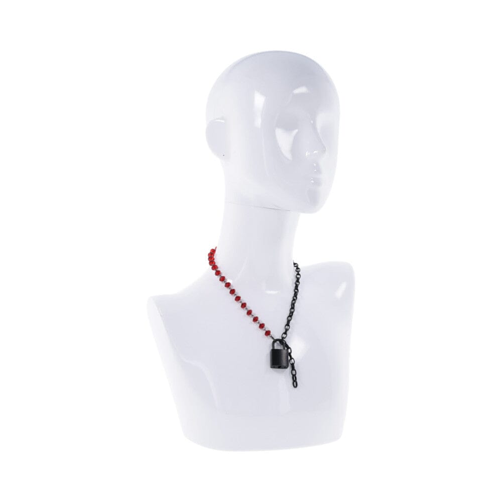 S&M Ex's & Oh's Crystal Day Collar Collar Sportsheets