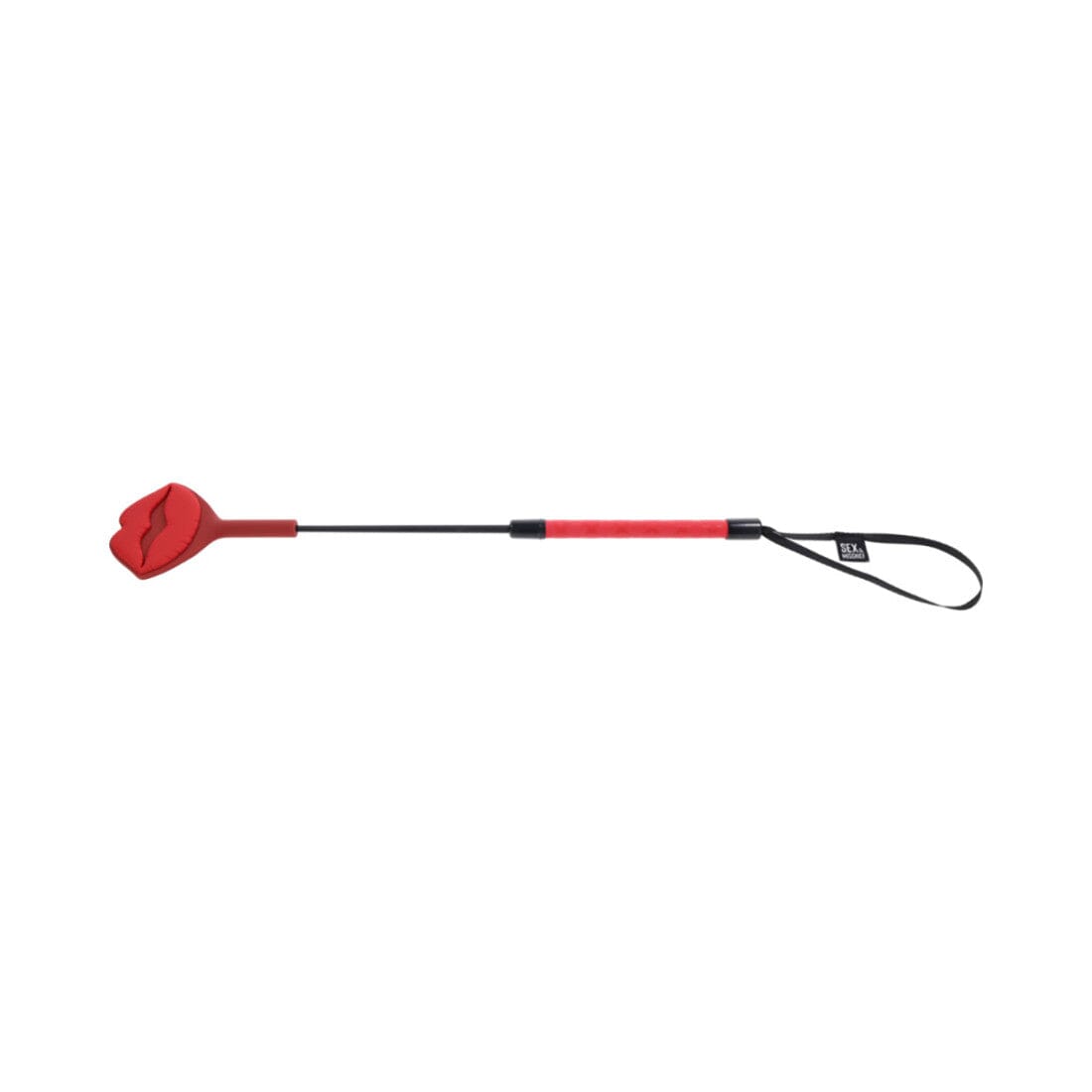 S&M Ex's & Oh's Kiss Crop Flogger Sportsheets