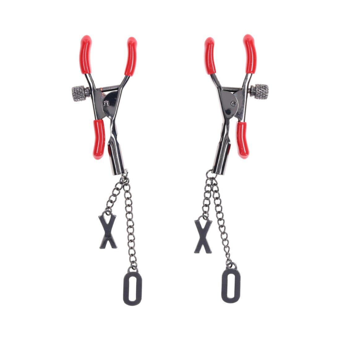 S&M Ex's & Oh's Nipple Clamps Nipple Clamps Sportsheets