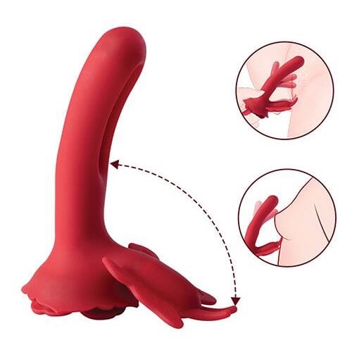 Layla Rosy Butterfly Flapping Vibrator Vibrator Honey Play Box