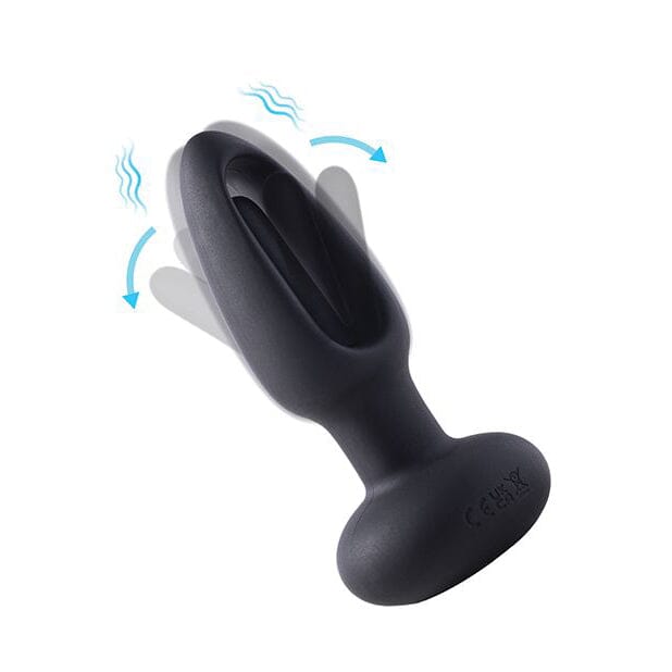 Snuggy Flapping Anal Plug Vibrator Butt Plug Honey Play Box