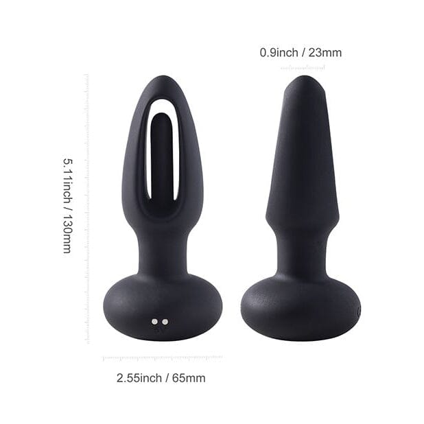 Snuggy Flapping Anal Plug Vibrator Butt Plug Honey Play Box