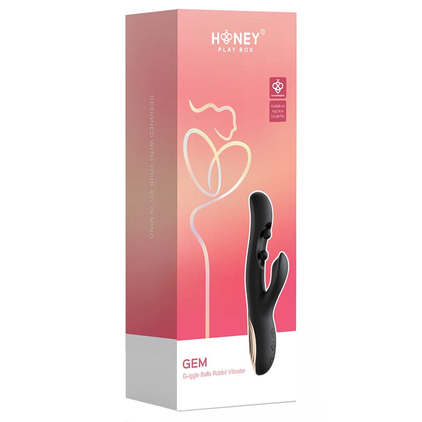 Gem Rabbit Vibrator Vibrator Honey Play Box