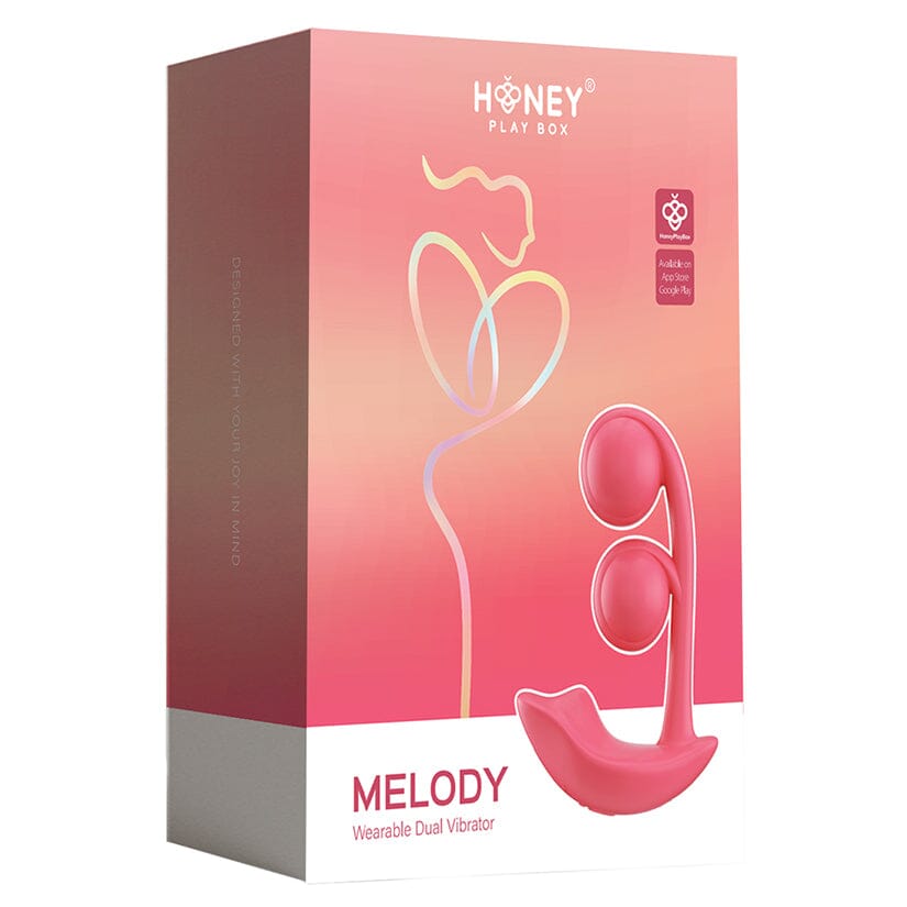 Melody Pressure Sensing Twin Ball G-Spot Vibrator Vibrator Honey Play Box