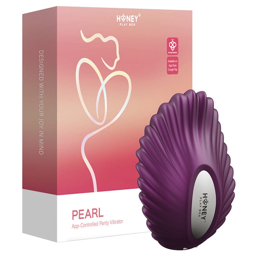 Pearl App Controlled Magnetic Panty Vibrator Panty vibe Honey Play Box