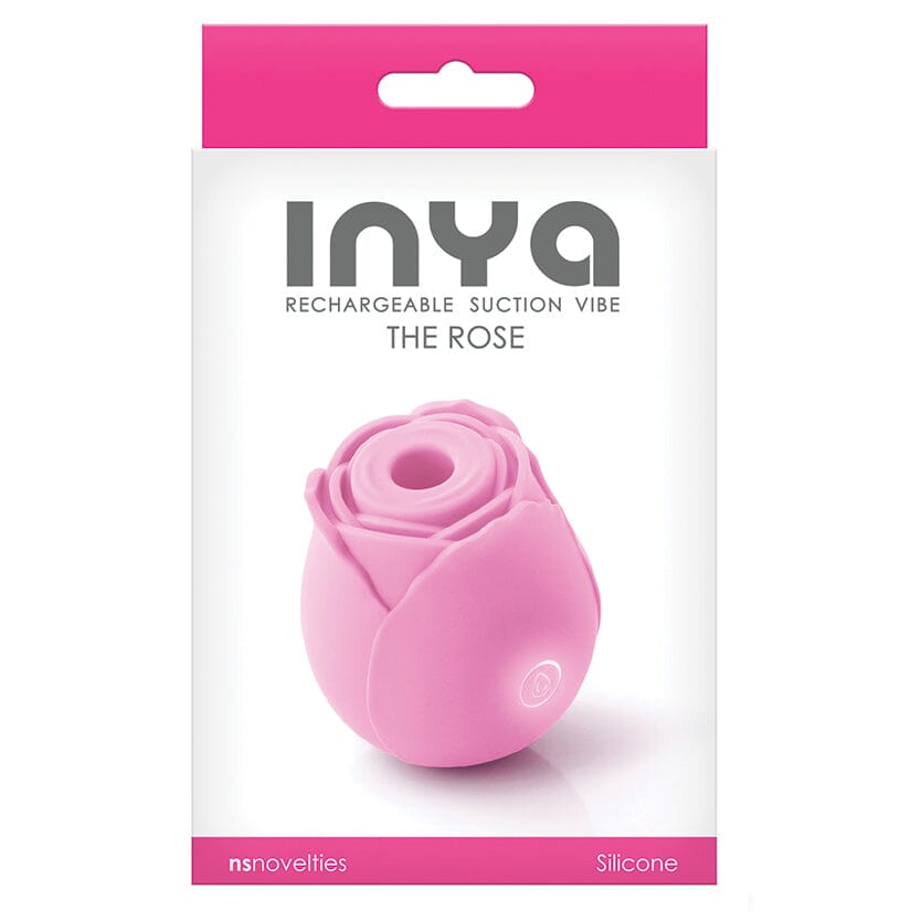 The Rose Suction Vibrator & Clitoral Stimulator with Air Pulse Technology Vibrator Blush