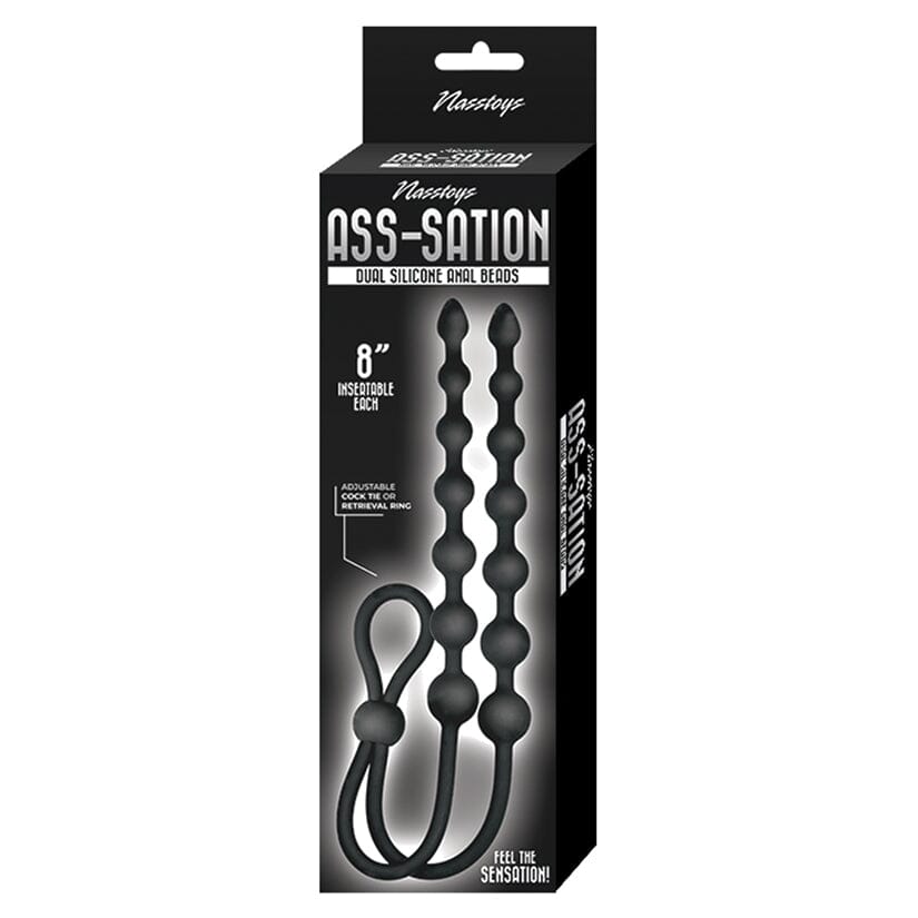 Ass-Sation Dual Silicone Anal Beads Anal Beads Nass Toys
