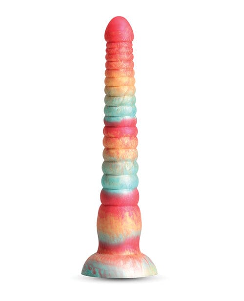Stacked 9" Dildo in Red/Gold Dildo NS Novelties Multicolor