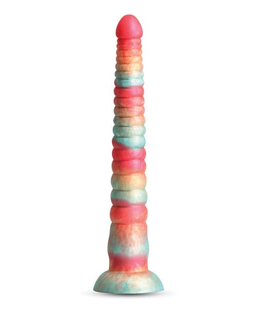 Colours Stacked 12" Dildo in Red/Gold Dildo NS Novelties Multicolor