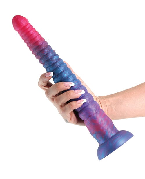 Colours Stacked 12" Dildo in Pink/Blue Dildo NS Novelties