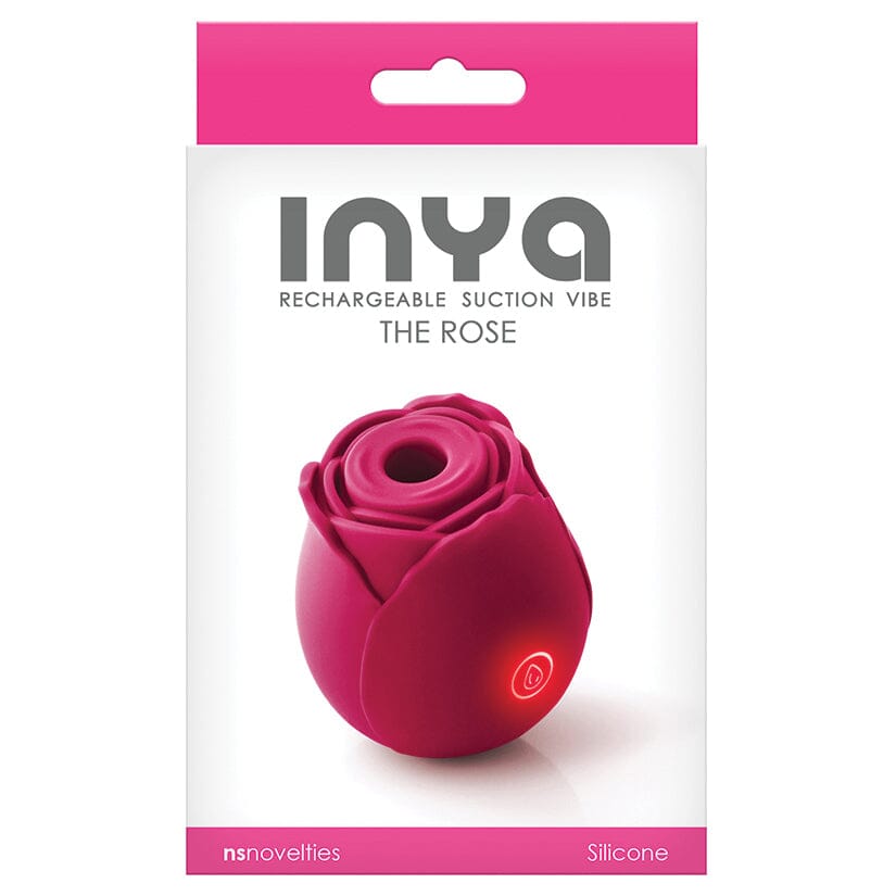 The Rose Suction Vibrator & Clitoral Stimulator with Air Pulse Technology Vibrator Blush