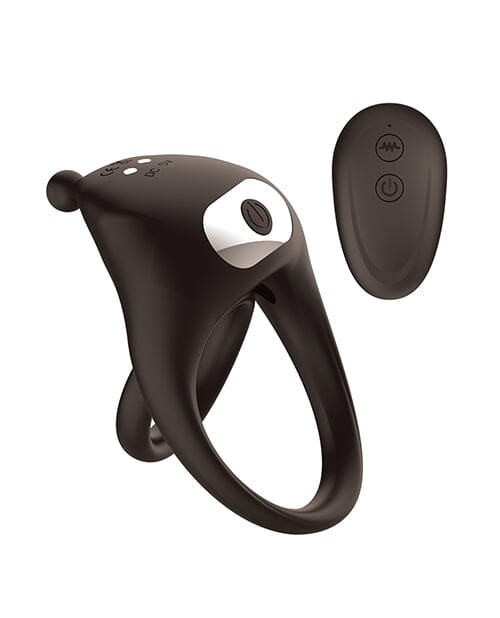 Cockpower Remote Control Pleasure Cock Ring Cock Ring Nass Toys Black