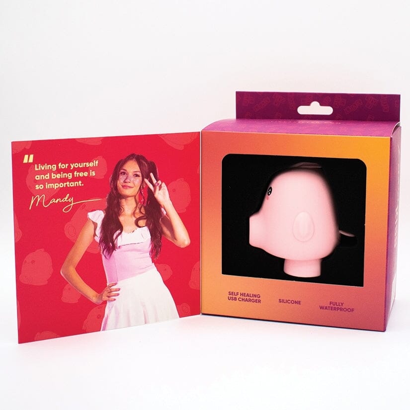 Kawaii Kiss Clit Flicker & Air Pulse Stimulator air pressure toy Natalie's Toy Box