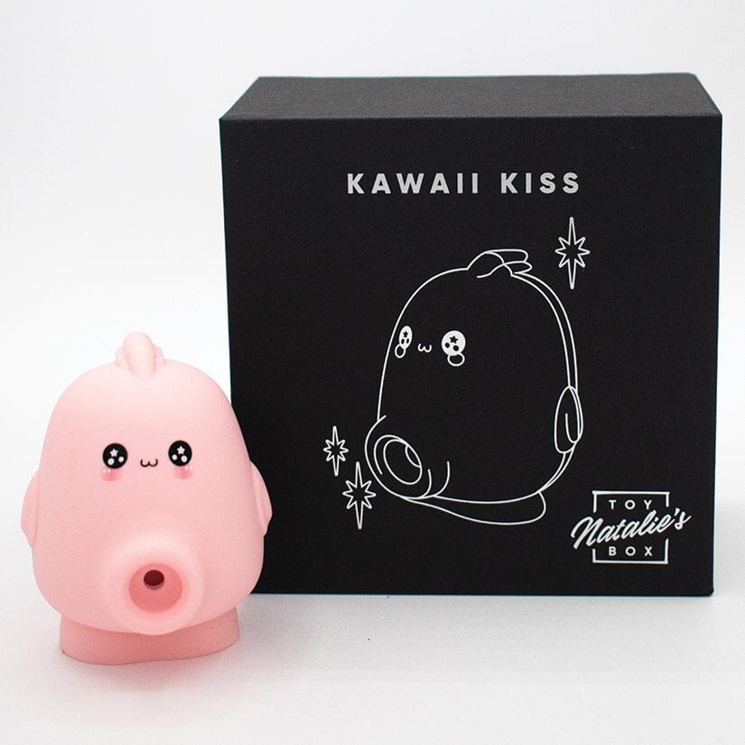 Kawaii Kiss Clit Flicker & Air Pulse Stimulator air pressure toy Natalie's Toy Box