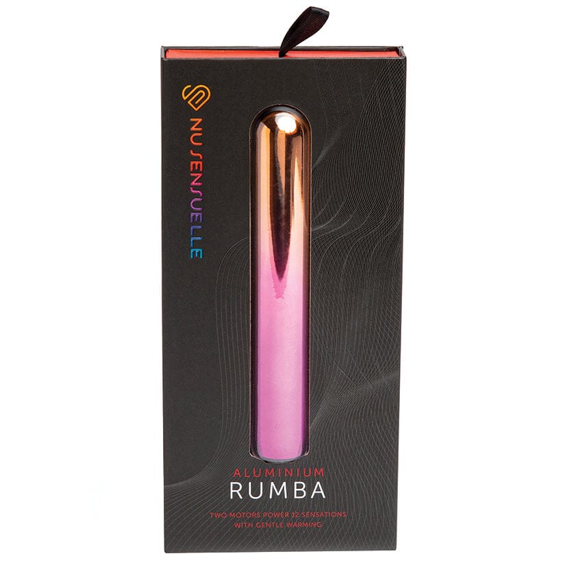 Aluminium Double Motor Warming Rumba Bullet Vibrator Nu Sensuelle
