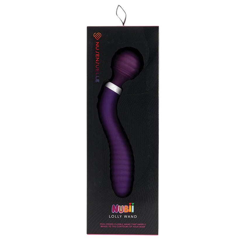 Nubii Lolly Double-Ended Flexible Wand Vibrator Nu Sensuelle