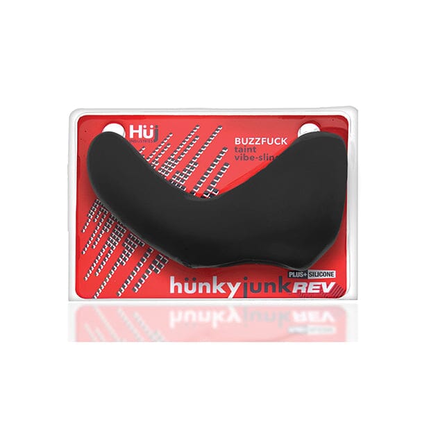 Hunky Junk Buzzfuck Sling w/Taint Vibe Cock Ring Oxballs