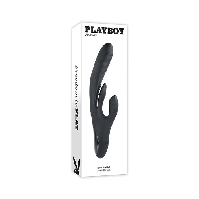 Playboy Pleasure Rapid Rabbit Vibrator Thrusting vibrator Evolved