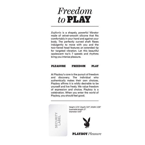 Playboy Pleasure Euphoria Mini G-Spot Vibrator Vibrator Evolved