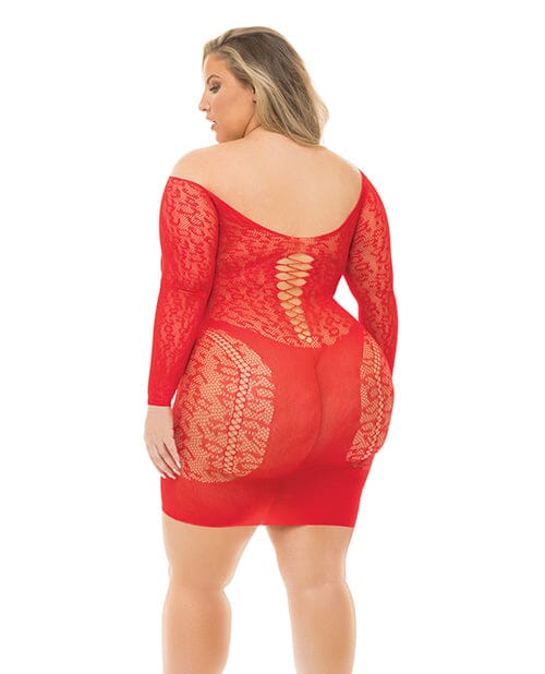 Animal Inside Chemise Lingerie Pink Lipstick