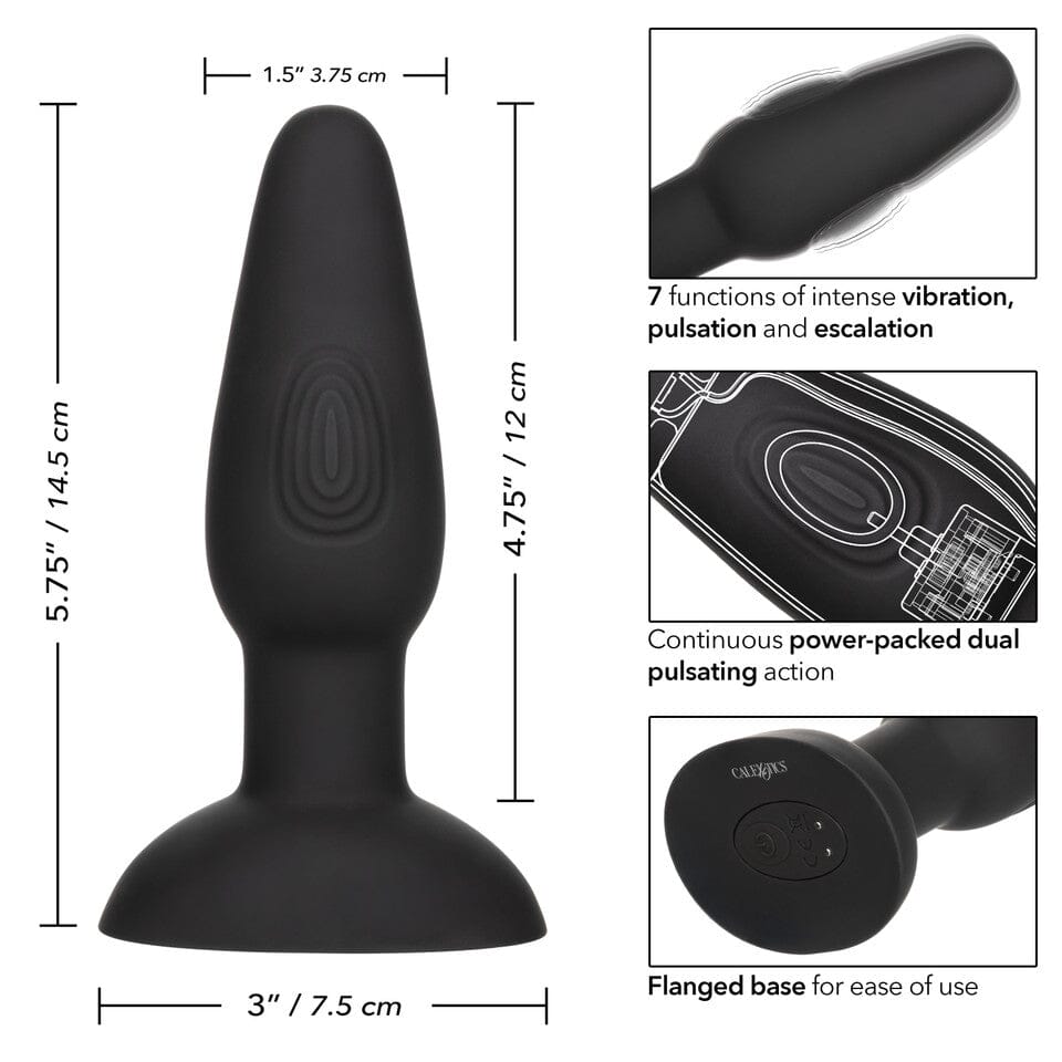 Bionic Dual Pulsating Probe Butt Plug Cal Exotics