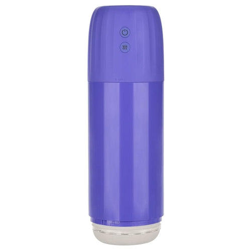 Connect Stroker with Vibration and Suction Penis Masturbator Cal Exotics Purple