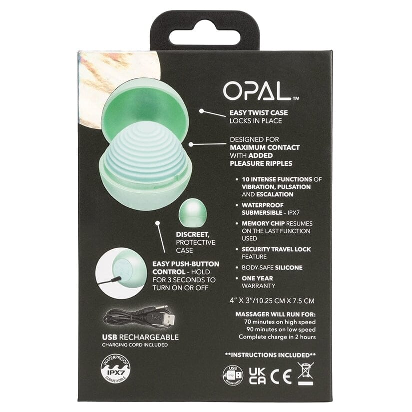 Opal Powerful Compact Massager Vibrator Cal Exotics