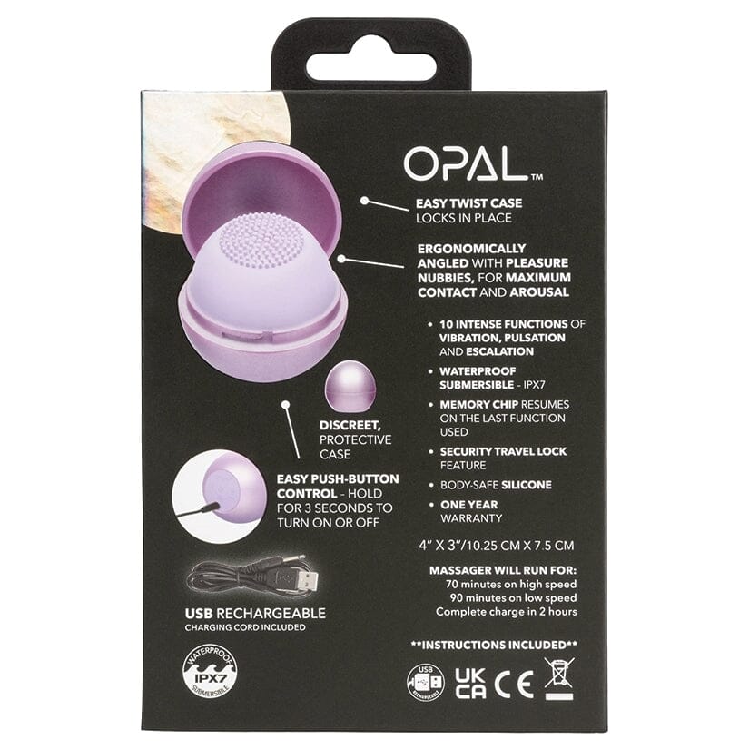 Opal Powerful Compact Massager Vibrator Cal Exotics