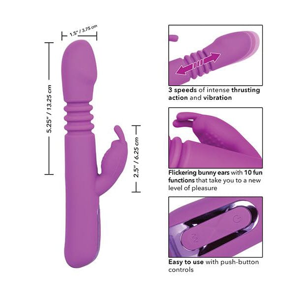 Jack Rabbit Elite Thrusting Rabbit Vibrator Cal Exotics