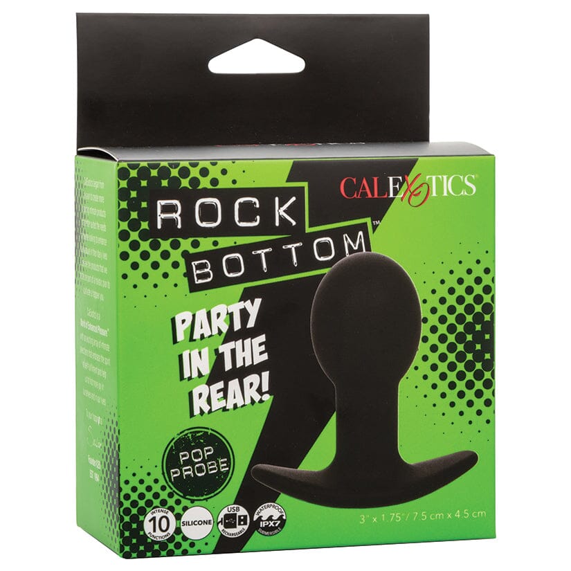 Rock Bottom Pop Plug Butt Plug Cal Exotics