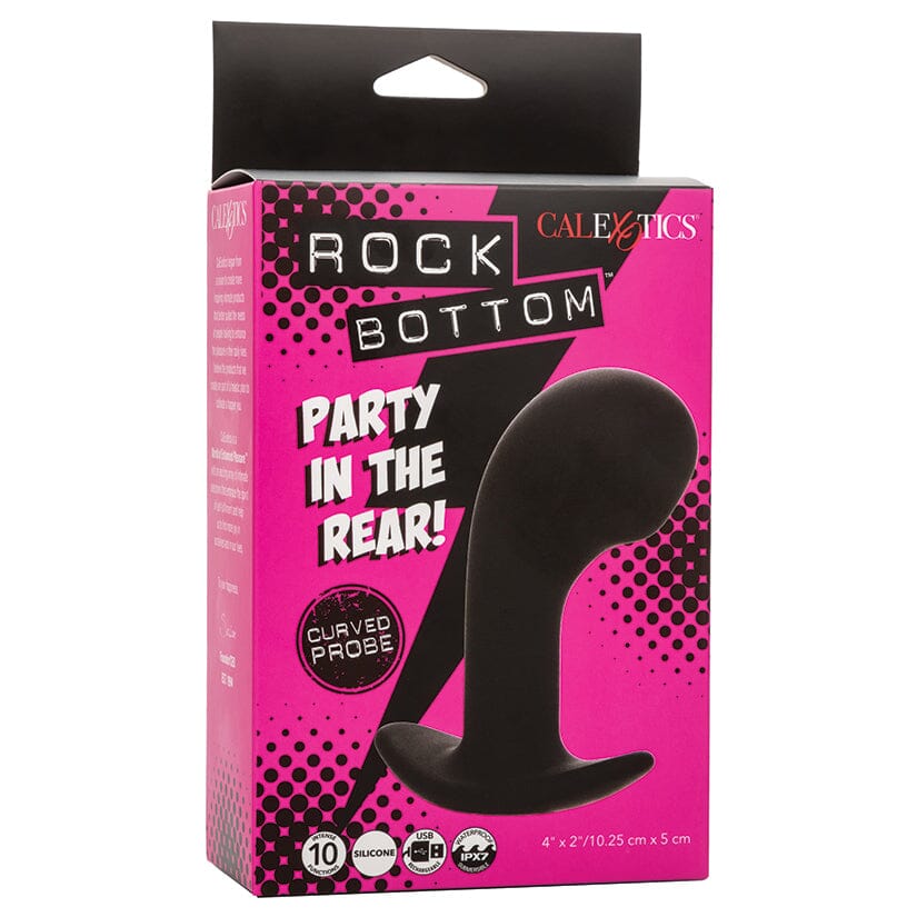 Rock Bottom Curved Plug Butt Plug Cal Exotics