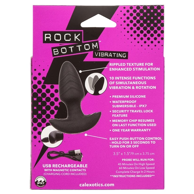 Rock Bottom Rotating Plug Butt Plug Cal Exotics