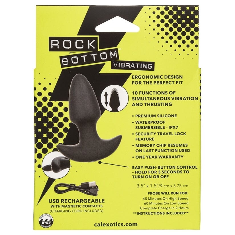 Rock Bottom Thrusting Plug Butt Plug Cal Exotics