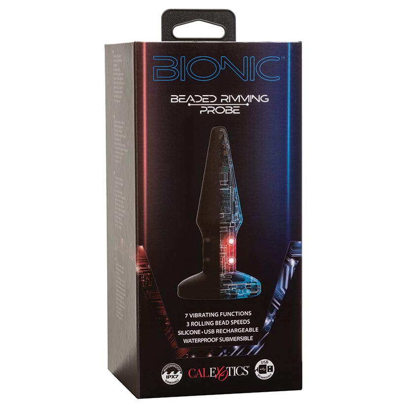 Bionic Beaded Rimming Probe Butt Plug Cal Exotics